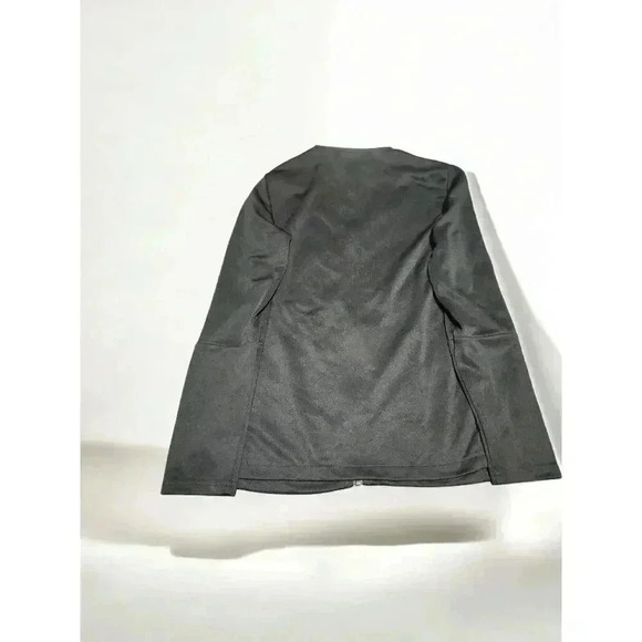 Adidas Men M Black AeroReady Prime Green Front Zip 3 Stripe L/S Track Jacket - Picture 2 of 3